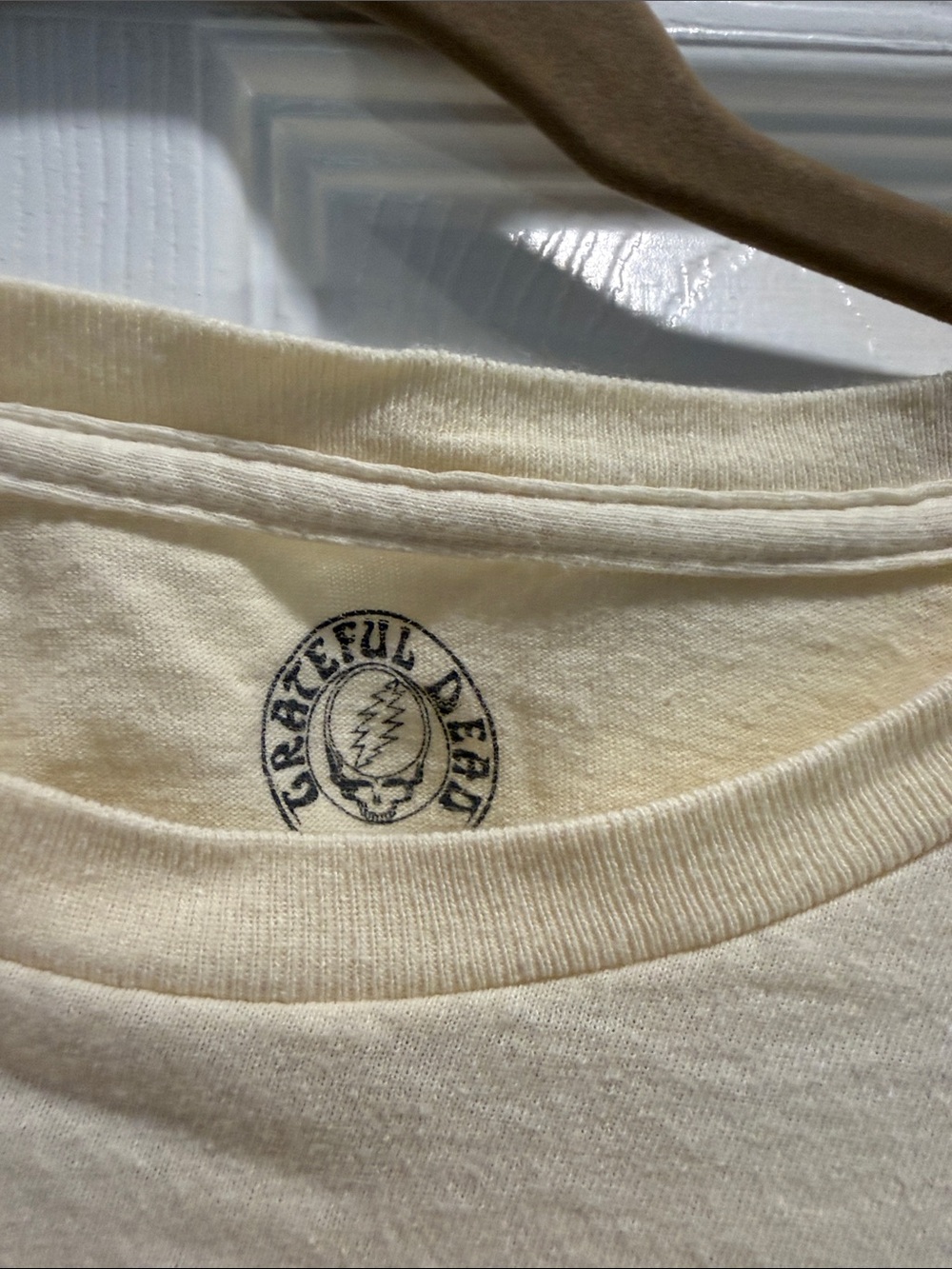 Women’s Cream Earth Graphic Tee - Reduce Reuse Recycle - Picture 2 of 2